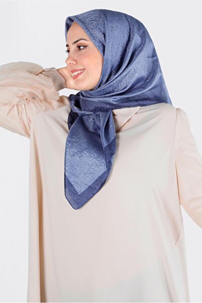 Alvina Eșarfă cu monogramă ALVINA 8142 - Scurtă