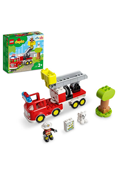LEGO Duplo Rescue Fire Truck 10969 - Toy Construction Set for Kids 2+ (21P)