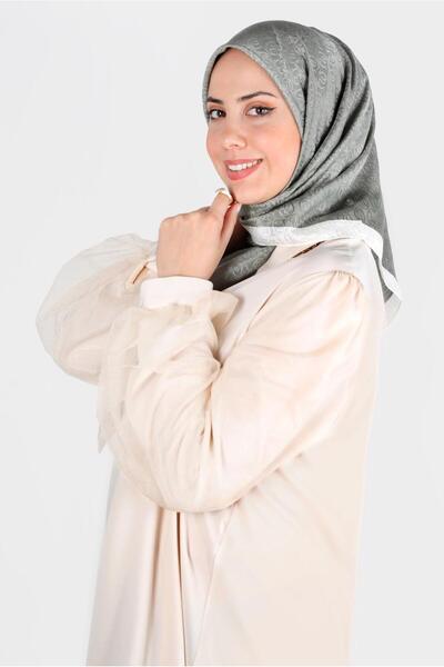 Alvina وشاح ALVINA Monogram 8142 - قصة قصيرة