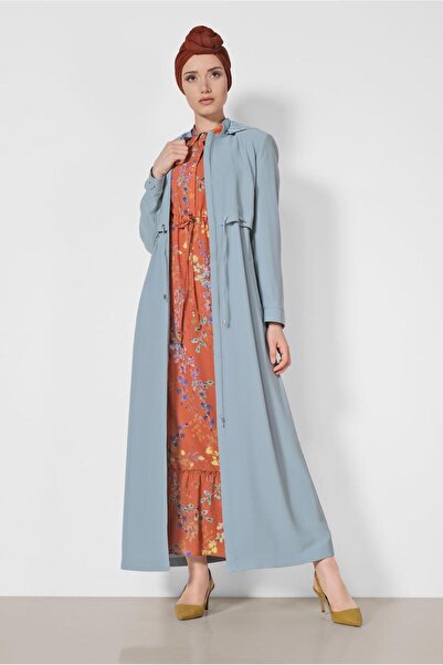 Alvina موديل 1457 مزين بغطاء للرأس وسحاب