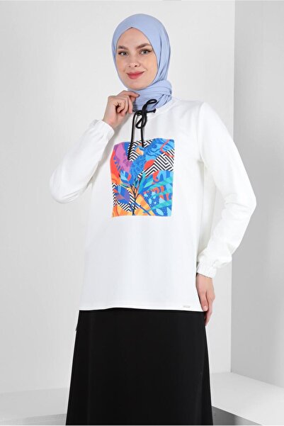 Alvina Alvina 8251 Model Combed Cotton Shawl