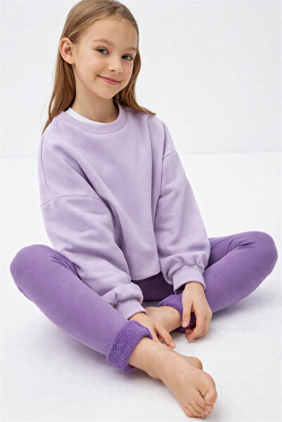 Katia&Bony Prosop în interiorul jambierelor pentru copii Mov închis