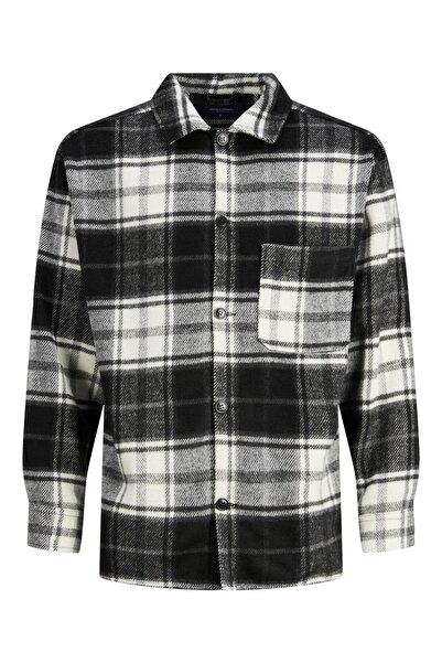 Jack & Jones Men's Plaid Print Long Sleeve Shirt - Zac