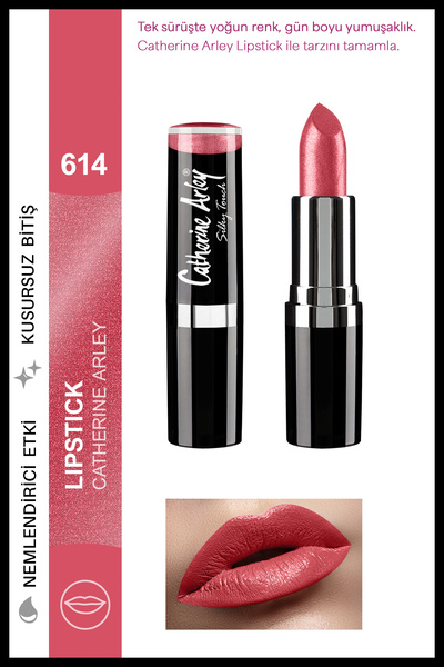 Catherine Arley Lipstick Ton Ruj No:614