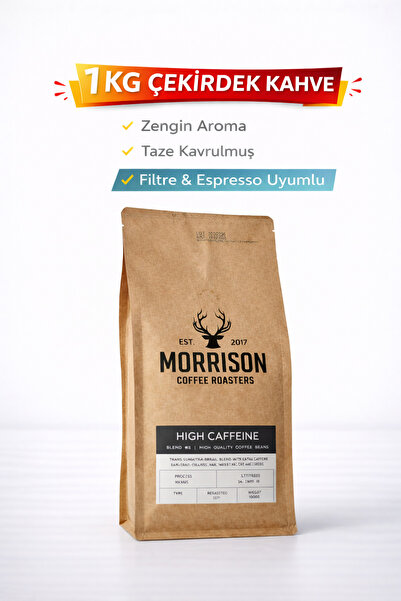 Coffee Morrison 1 kg High Caffeine Çekirdek Kahve