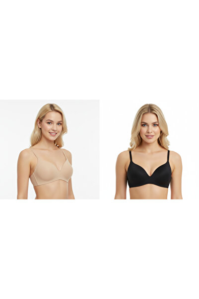 BONBON Women's non-wired soft cup bra 2-pack bb2323