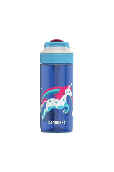 Kambukka 11-04021 زجاجة مياه للأطفال من لاجون، 500 مل، يونيكورن رينبو