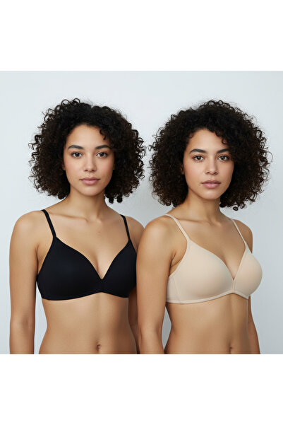 BONBON Women's Non-Wired Non-Padded 2-Pack My First Bra Bb2321