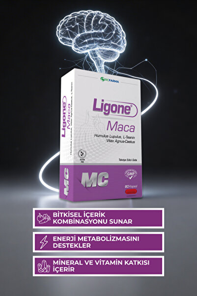 Ligone Maca Hayıt 60 Kapsül | Maca Ekstresi Hayıt Ekstresi L Arjinin Çinko ve Vitamin C İçeren