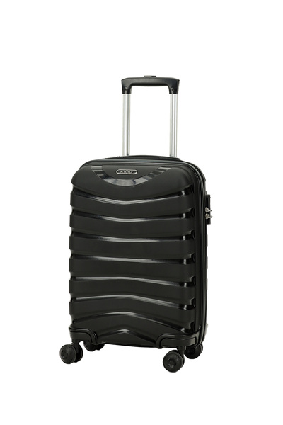 Kiğılı PP Desenli Küçük-Kabin Boy Valiz