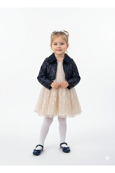 Pinomio Baby&Kids Girl's Sequined Jacket Dress