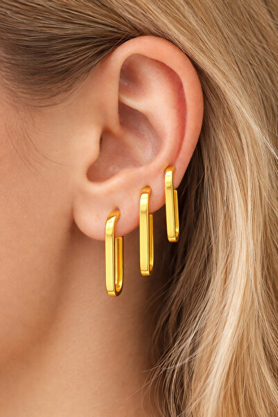 Jack Ferrero أقراط نسائية من الفولاذ