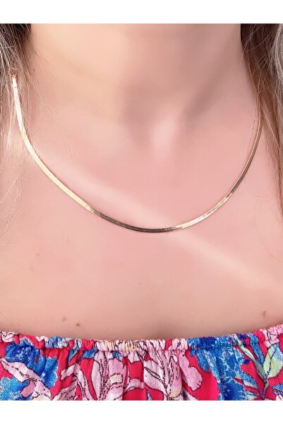 Jack Ferrero Kadın Altın Kaplama Kolye Renk Atmaz Faturalı Garantili