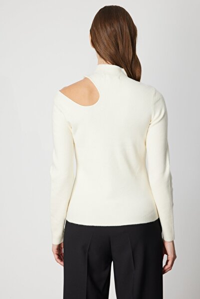 ON Open Shoulder Stone Detailed Knitwear Sweater-60309