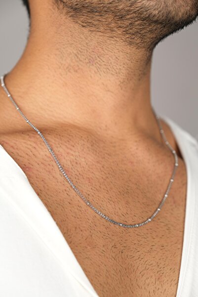 Jack Ferrero Erkek Çelik Kolye Renk Atmaz Garantili