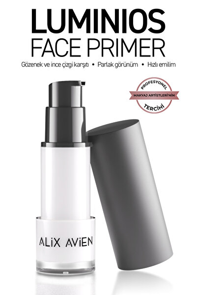 Alix Avien Gözenek Karşıtı Parlak Cilt Görünümlü Su Bazlı Makyaj Bazı - Pürüz...