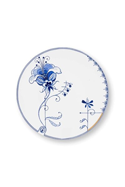 Pip Studio Πορσελάνινο πιάτο, οβάλ, Pip Studio, λευκό, 23 cm, συλλογή Pip & T...