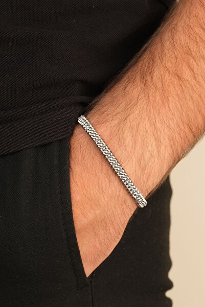 Jack Ferrero ÇELİK / DERİ - ORİJİNAL ERKEK BİLEKLİK