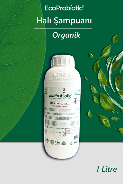 EcoProbiotic Halı Temizleme Şampuanı 1 L | Organik, Leke & Kir Karşıtı