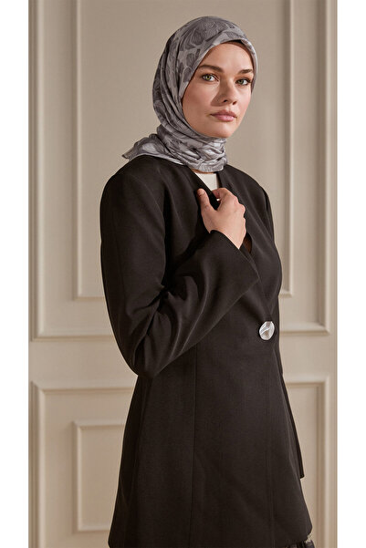 SilkTouch وشاح طبيعي بنمط الزنبق المدخن