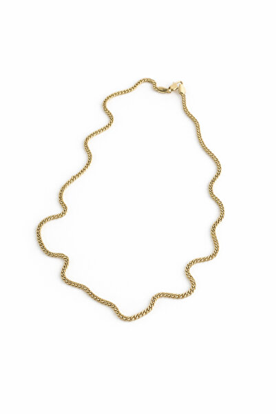 Sacha Accessories Flat Chain Necklace