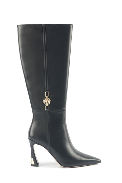 Nine West DUANE 5PR Siyah Kadın Topuklu Çizme