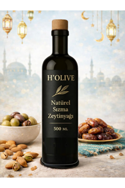 H'Olive Erken Hasat Natürel Sızma Zeytinyağı 500 ML 0.3 Asit