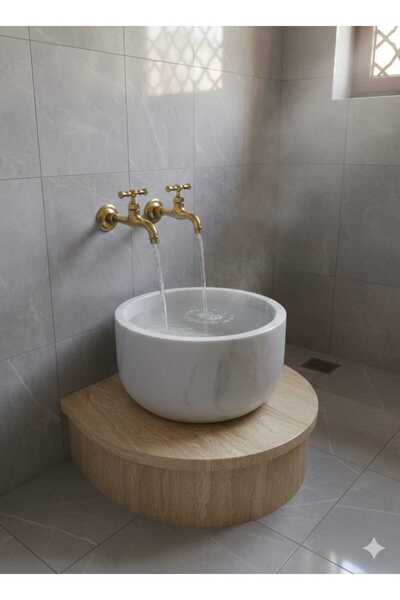 FTF DEKOR Hamam kurnası-Hamam taşı-mermer Kurna-banyo taşı-ev hediyesi-banyon...