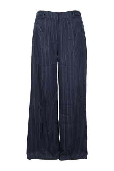 Unique fashion Unique Mode Minimalist Oversize ριγέ γυναικείο παντελόνι - Ψηλ...