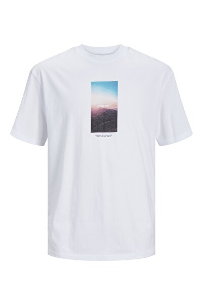 Jack & Jones Plus Tricou minimalist pentru bărbați Jack&Jones Plus supradimen...