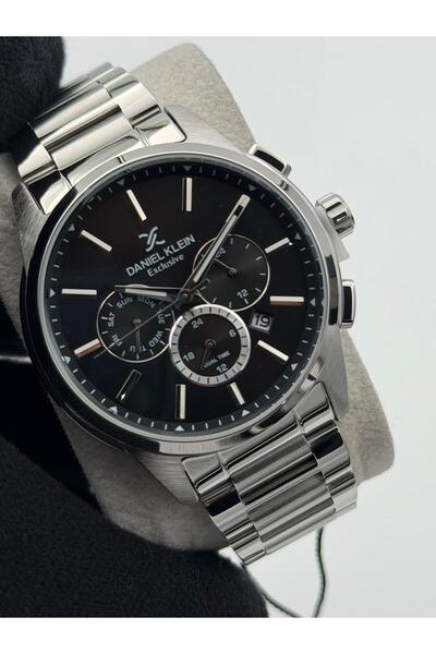 Daniel Klein ERKEK KOL SAATİ ÇELİK KASA - METAL KORDON 30 METRE SUYA DAYANIKLI