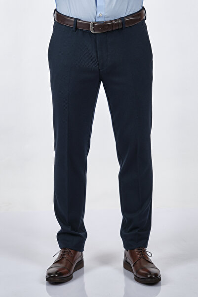 Ecer Чорні чоловічі штани з подвійними ластовицями 18186220