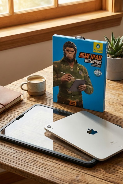 BLUEO iPad Air 11" 2024 Hd Tempered Tablet Screen Protector with Apparatus