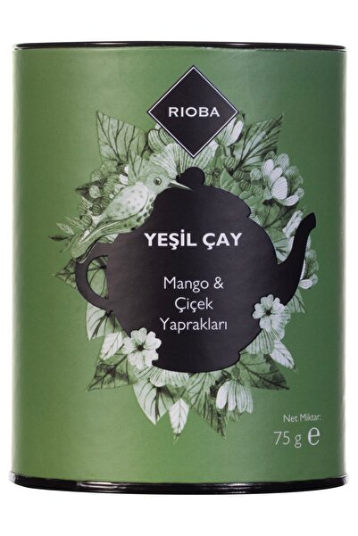 Rioba Mango Ve Limon Aromalı Yeşil Çay & Bitki Karışımı 75 G