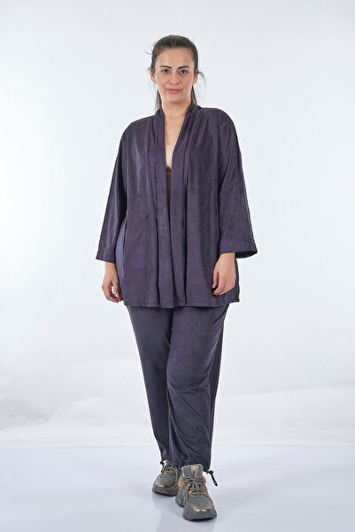 Vedi -bb Oversize оксамитовий піджак - мінімалістичний повсякденний стиль - 3...