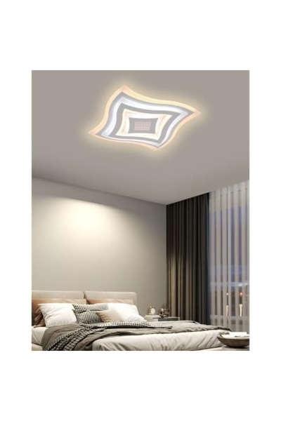 LightPlanet Candelabru LED cu telecomandă WiFi, 3 funcții, intensitate reglab...