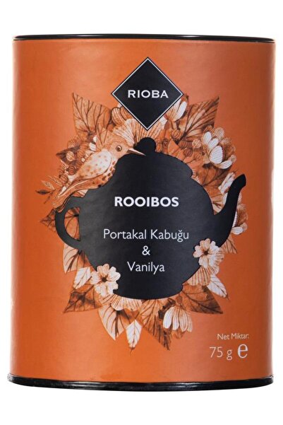 Rioba ROOIBOS 75G -PORTAKAL KABUĞU&VANİLYA