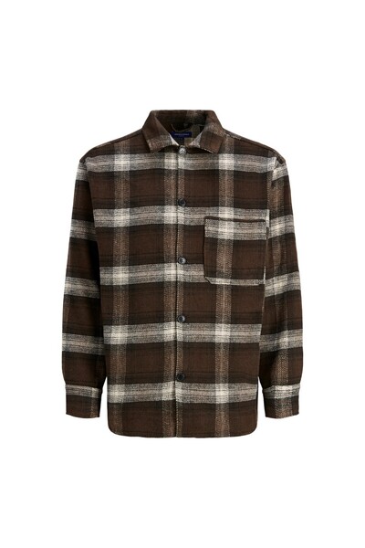 Jack & Jones Jack&Jones Oversized Checkered Long Sleeve Shirt - Casual Chic