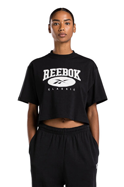 Reebok CL AE ARCHIVE FIT FT PANT Siyah Kadın Kısa Kol T-Shirt