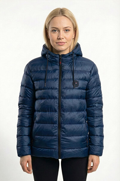 D1fference Kadın Kışlık Şişme Mont Sıcak Tutan Dolgu İçi Astarlı Su İtici Rüz...