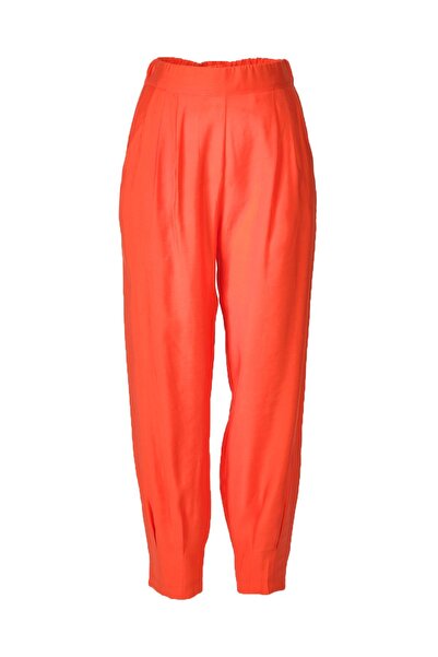 Ysatis Жіночі брюки з вузькими штанинами оранжевого кольору - Еластичний пояс...