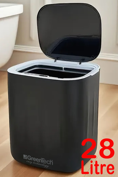 Greentech Sensörlü 28 Litre Çöp Kovası (Şarj Edilebilir Lityum Pilli) / GT-SC...