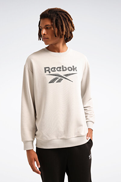 Reebok NEW ID REG CREW Gri Erkek Sweatshirt