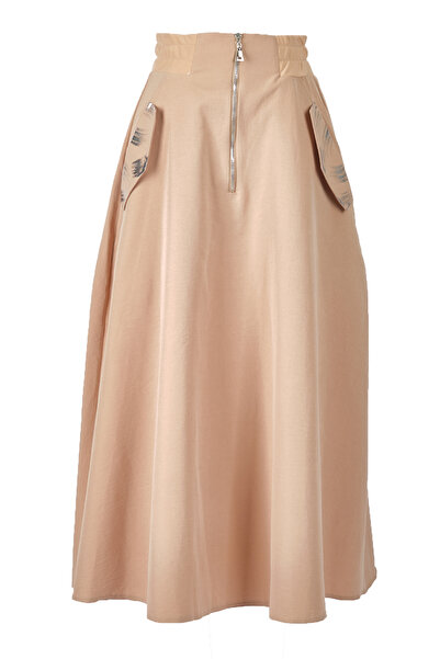 Ysatis Жіноча спідниця з бежевою блискавкою - 24243000100