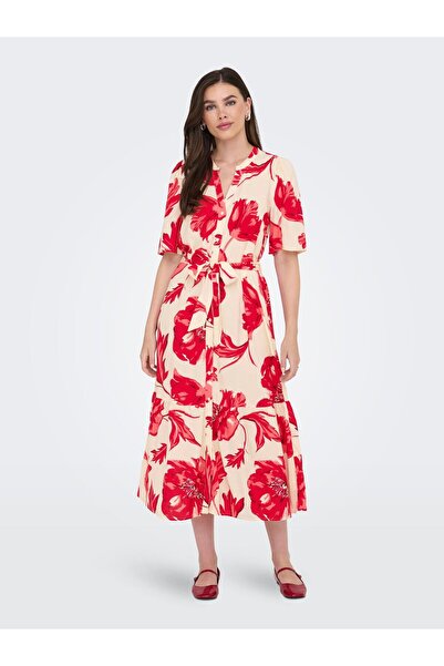 JDY Kleid JDYFLORA Midikleid