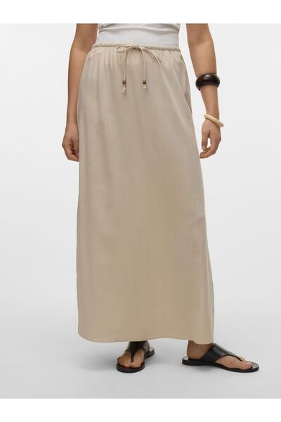 Vero Moda Rock VMMYMILO Mittlere Taille Langer Rock