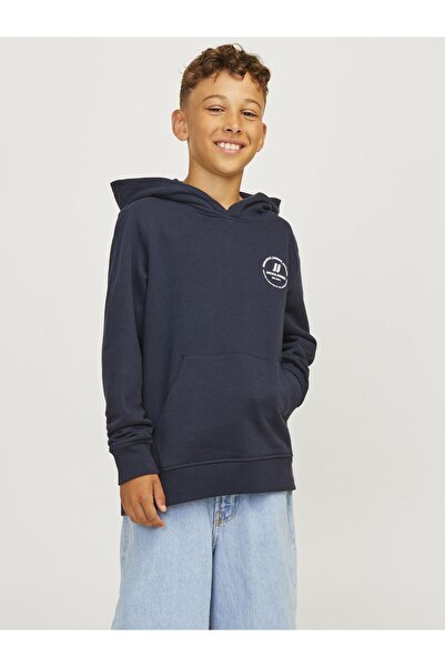 Jack & Jones Junior Kapuzenpullover Gedruckt Kapuzenpullover Mini
