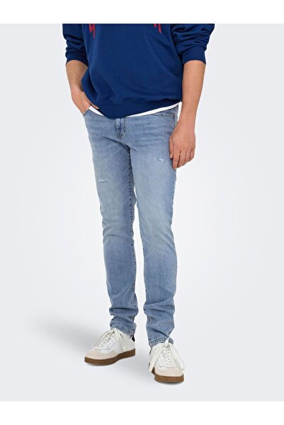 Only & Sons Slim Fit Jeans ONSLOOM Niedrige Taille Slim Fit Jeans