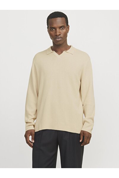 Jack & Jones Premium Gestricktes Polo Einfarbig Gestricktes Polo