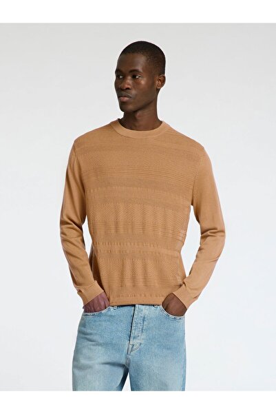 Selected Homme Pullover mit Rundhalsausschnitt 100% Merinowoll